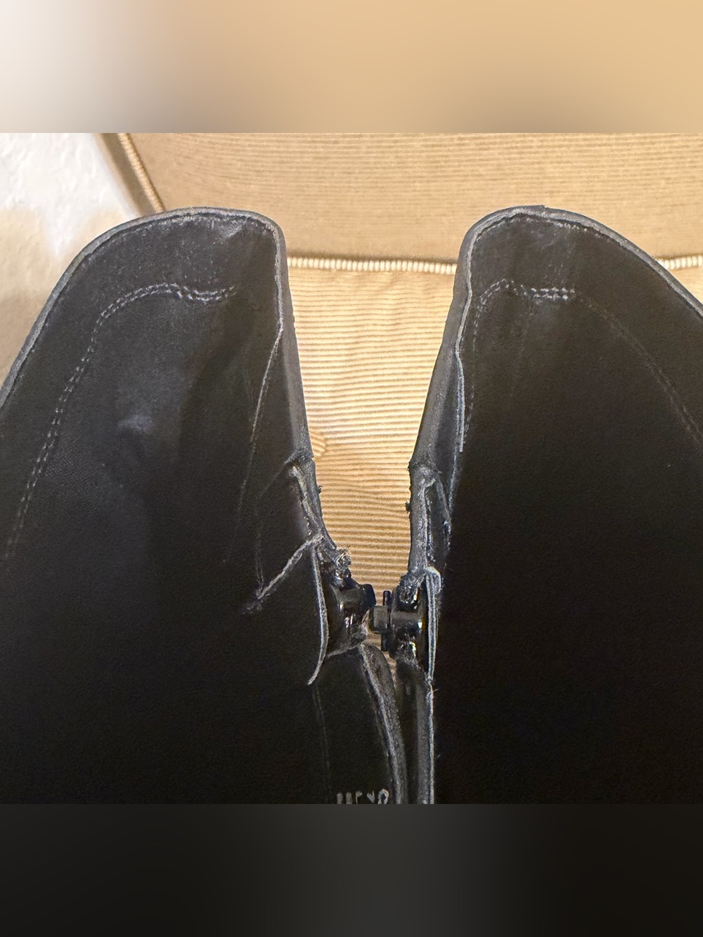 Kelly & Katie Women’s Christy Black Leather Slouch Boot - Size 7.5 - Picture 8 of 16
